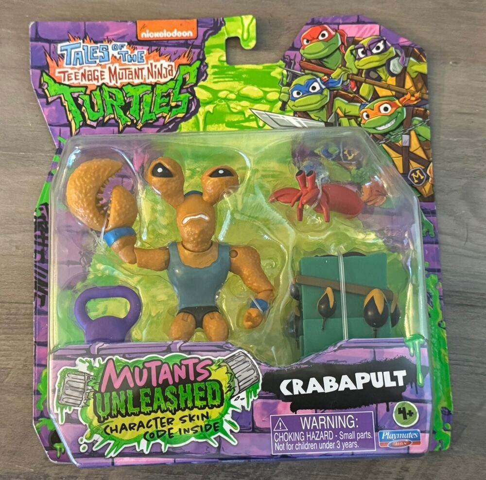 Tales Of The Teenage Mutant Ninja Turtles Mutants Unleashed CRABAPULT Figure NIB